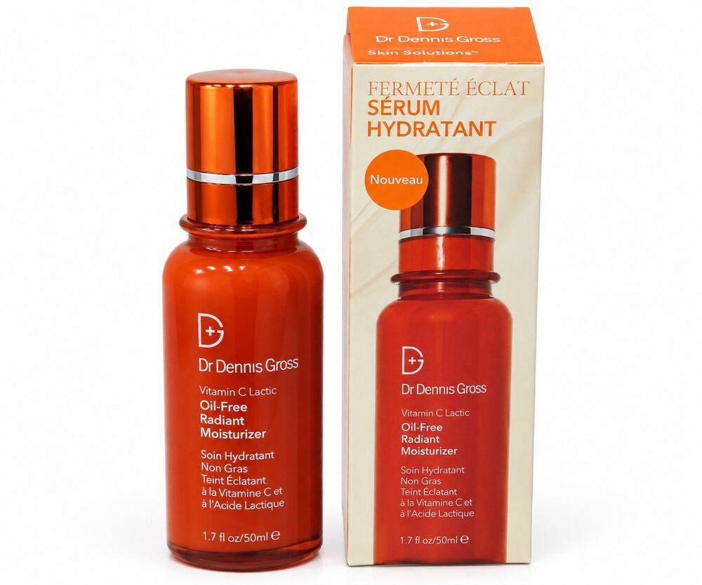 Dr. Dennis Gross Vitamin C Lactic Oil-Free Radiant Moisturizer 1.7 oz New Sealed